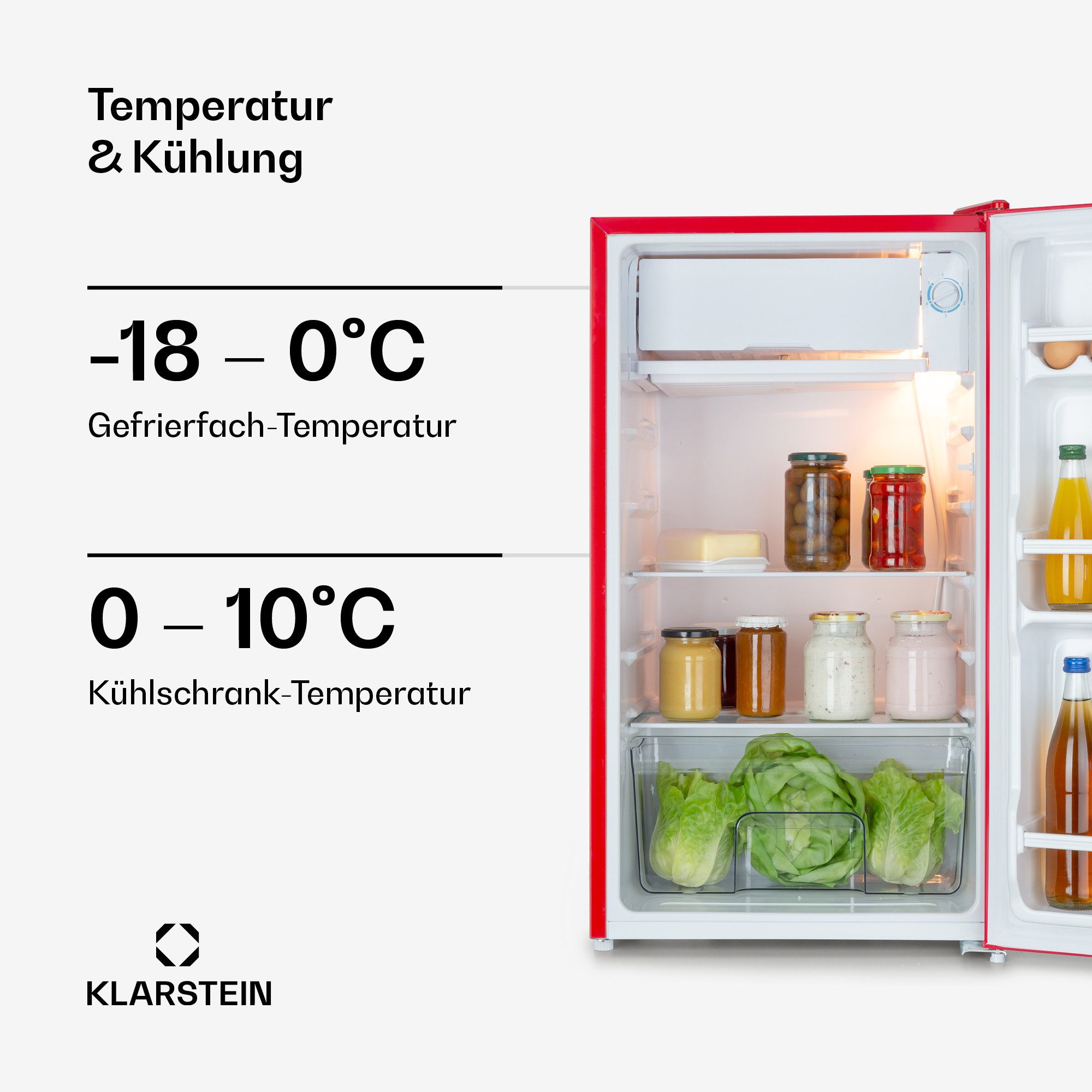 Kühl-/Gefrierkombination Beercracker 91L