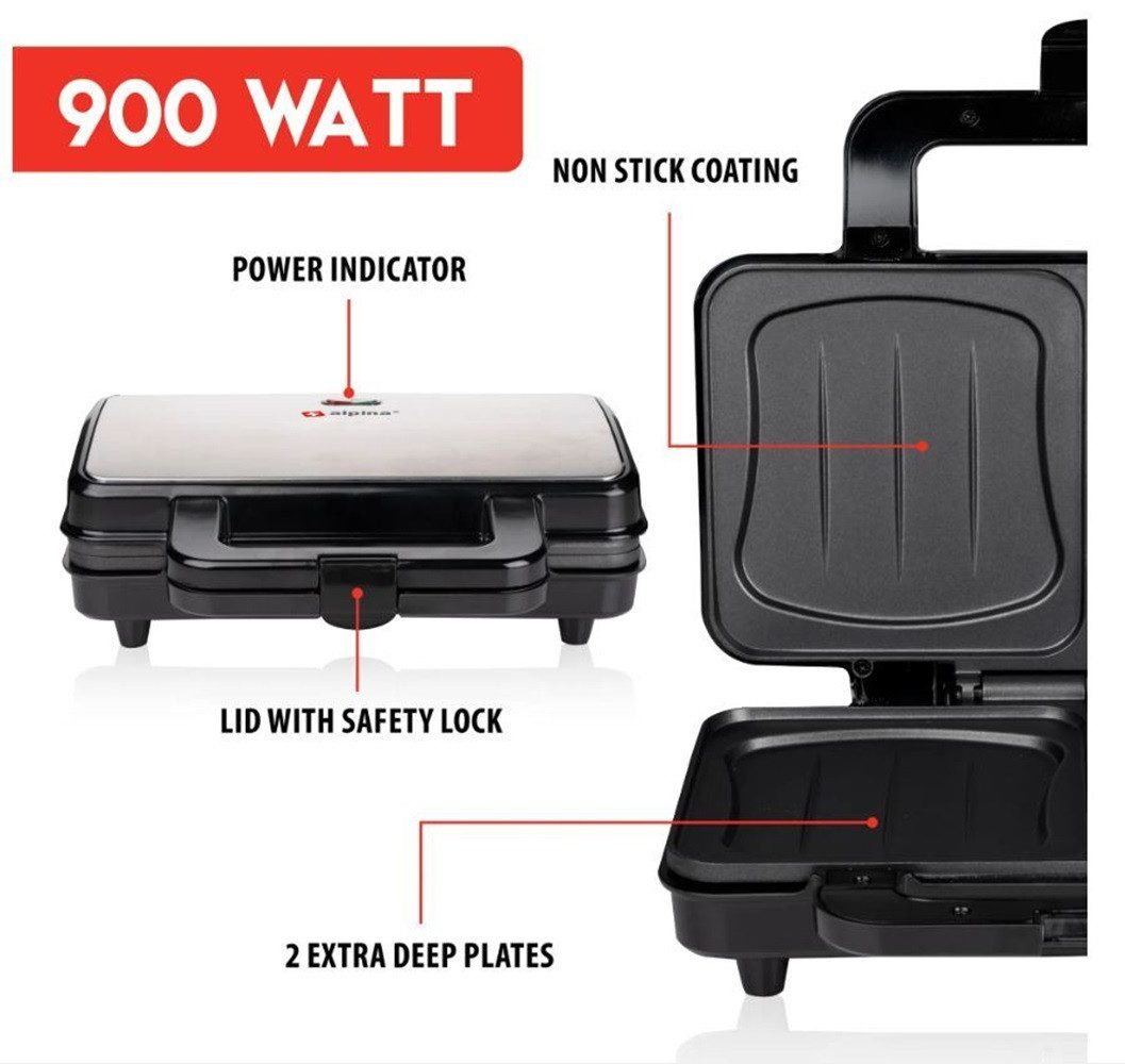 2-in-1-Sandwichmaker XL