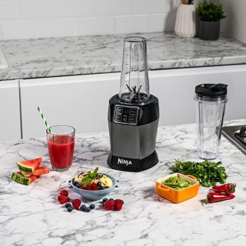 Ninja – Mixer con Auto iQ 1000 W, 2 tazze da 700 ml, nero/argento   BN495UK : Amazon.it: Casa e cucina