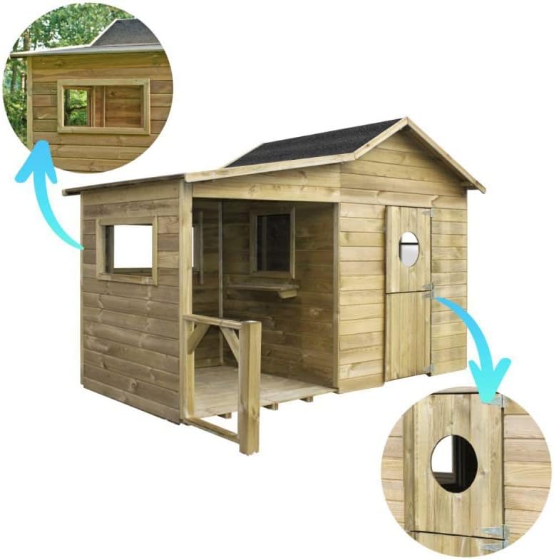 Casetta in legno da giardino (