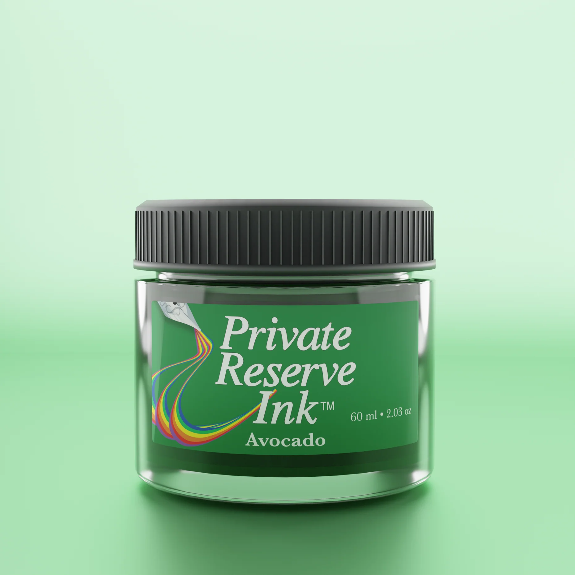 PRIVATE RESERVE INK, 60ML INK BOTTLE;AVOCADO