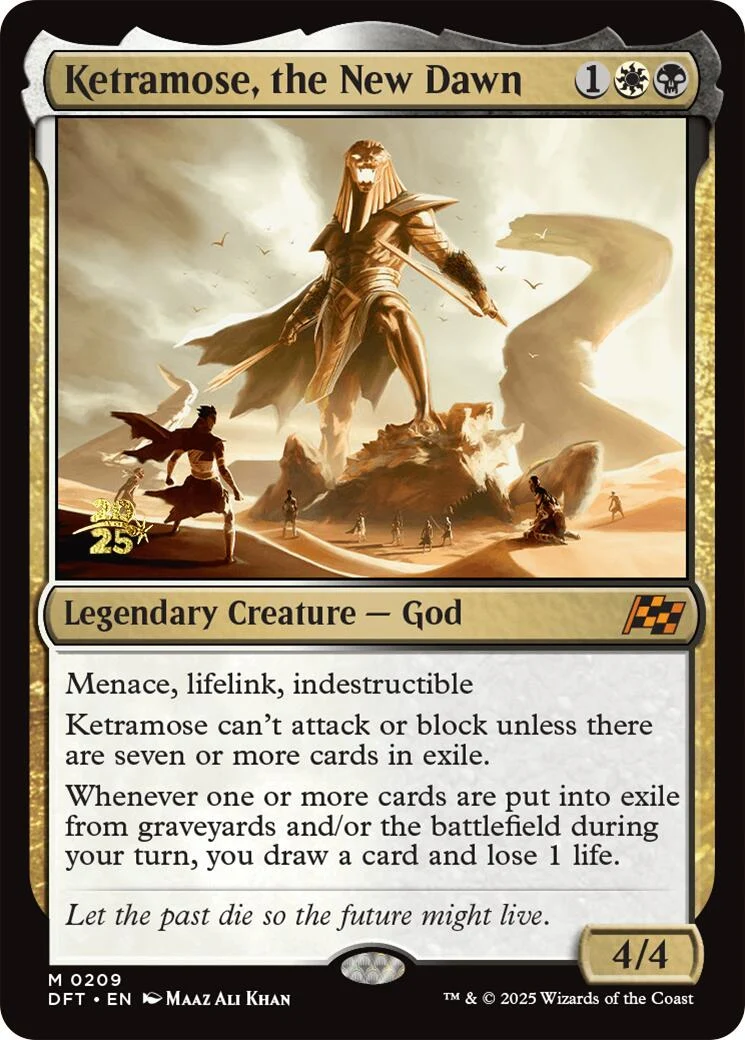 Ketramose, the New Dawn (209) (Prerelease Cards)