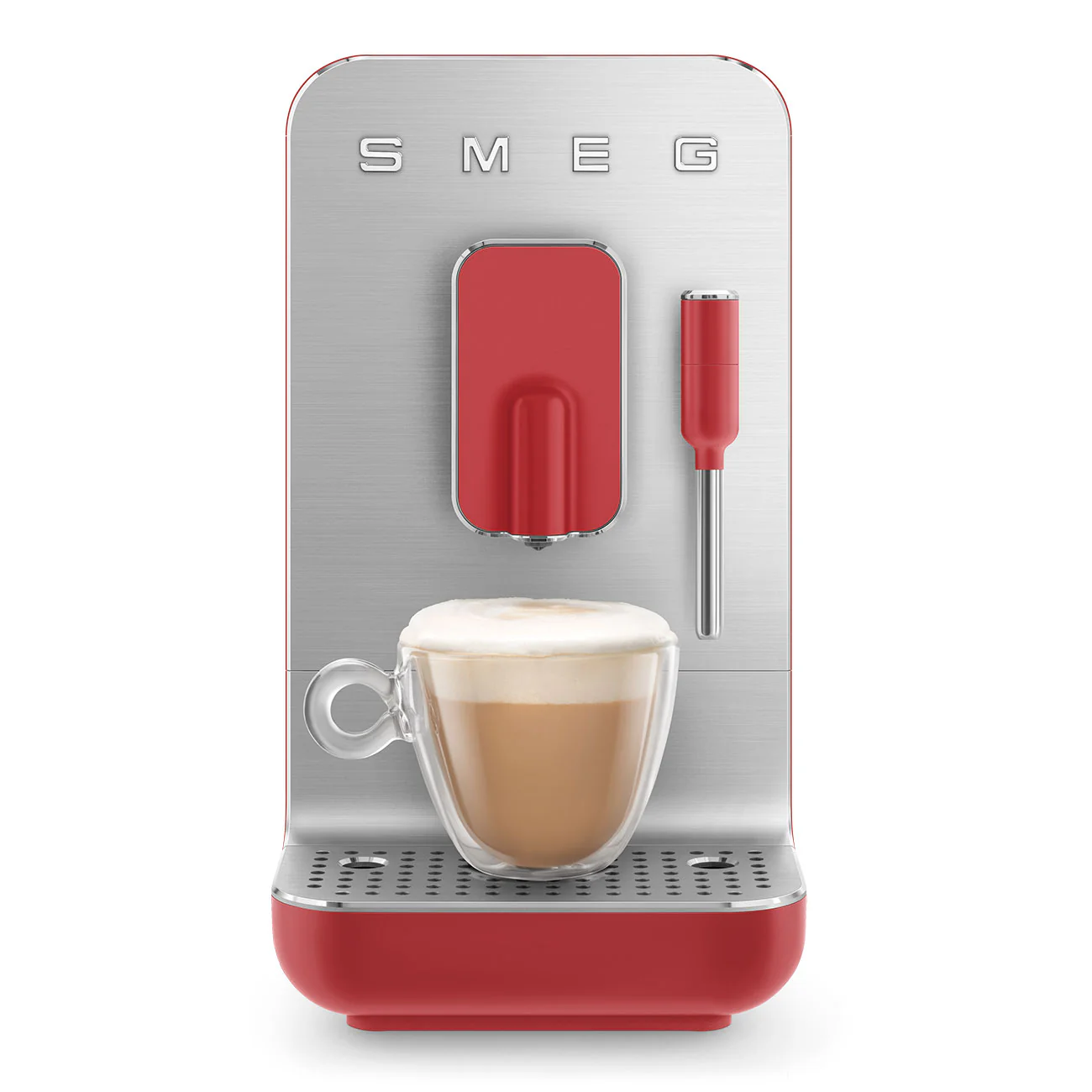 Smeg Macchina da caffe Rossa Automatica BCC02RDMEU