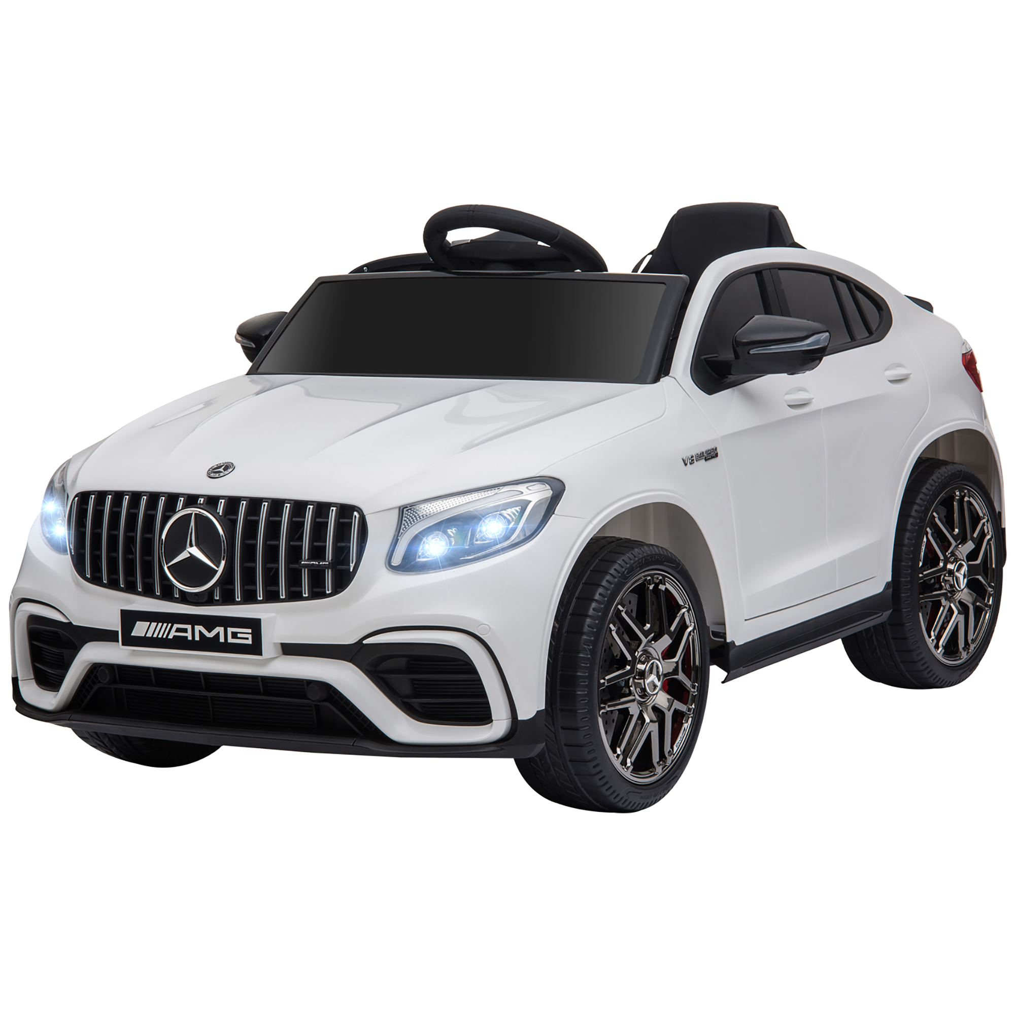 Kindervoertuig afstandsbediening elektrische auto Mercedes-Benz MP3 3-8 jaar 2 kleuren