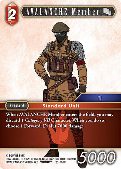 AVALANCHE Member - 25-003C