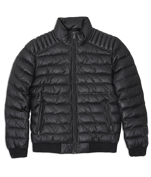 Odis Padded Puffer Bomber Jacket
