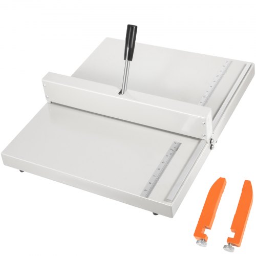VEVOR Rillmaschine 480 mm, Manuelle Nutmaschine 508 mm x 600 mm x 140 mm, Creasing Maschine 9,5 kg, Bürobedarf und Schreibwaren mit Arbeitssparender Griff, Falzmaschine für Dateien, Karten
