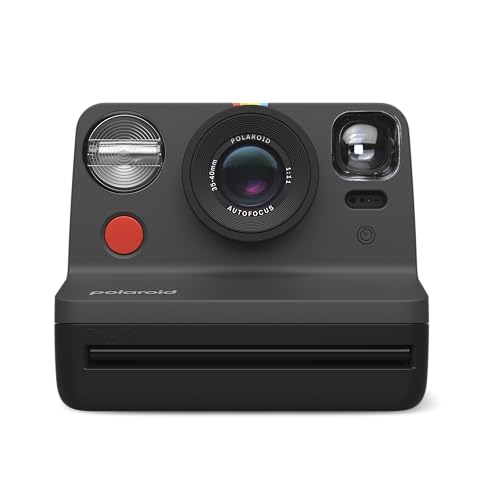 Polaroid Now Gen 2 Fotocamera Istantanea   Nero & Pellicola Istantanea Bianco e Nero per i Type : Elettronica