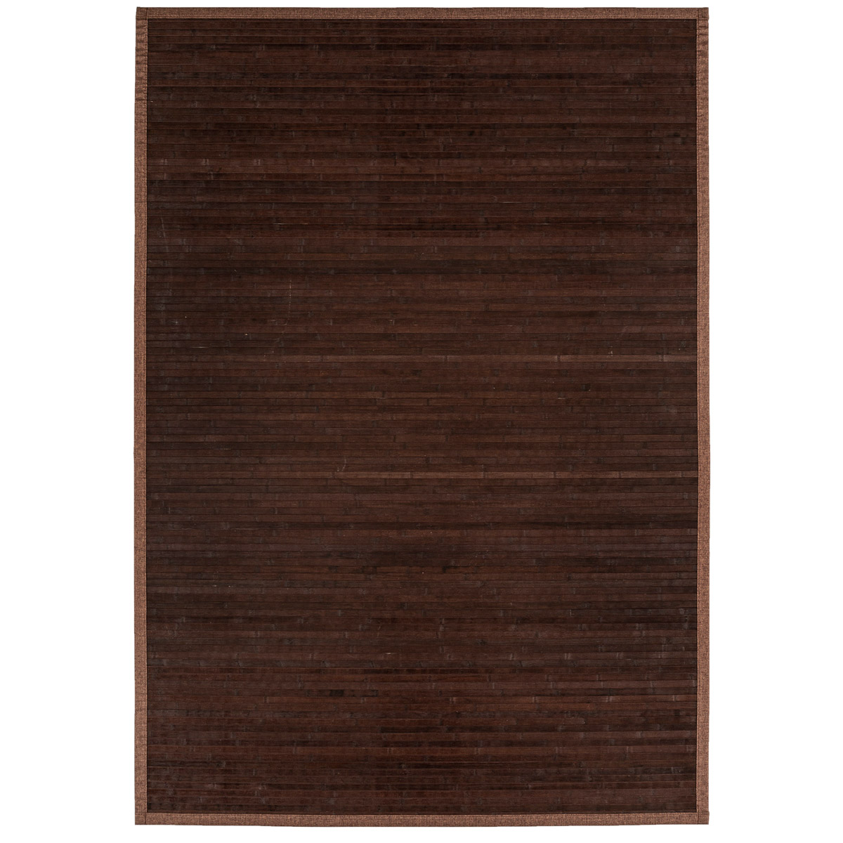 Outsunny Teppich Bambus In- und Outdoor Braun 230 x 160 x 1,7 cm