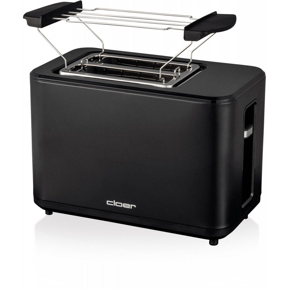 Toaster Cloer 3930 Toaster mattschwarz 2-Scheiben-Toaster