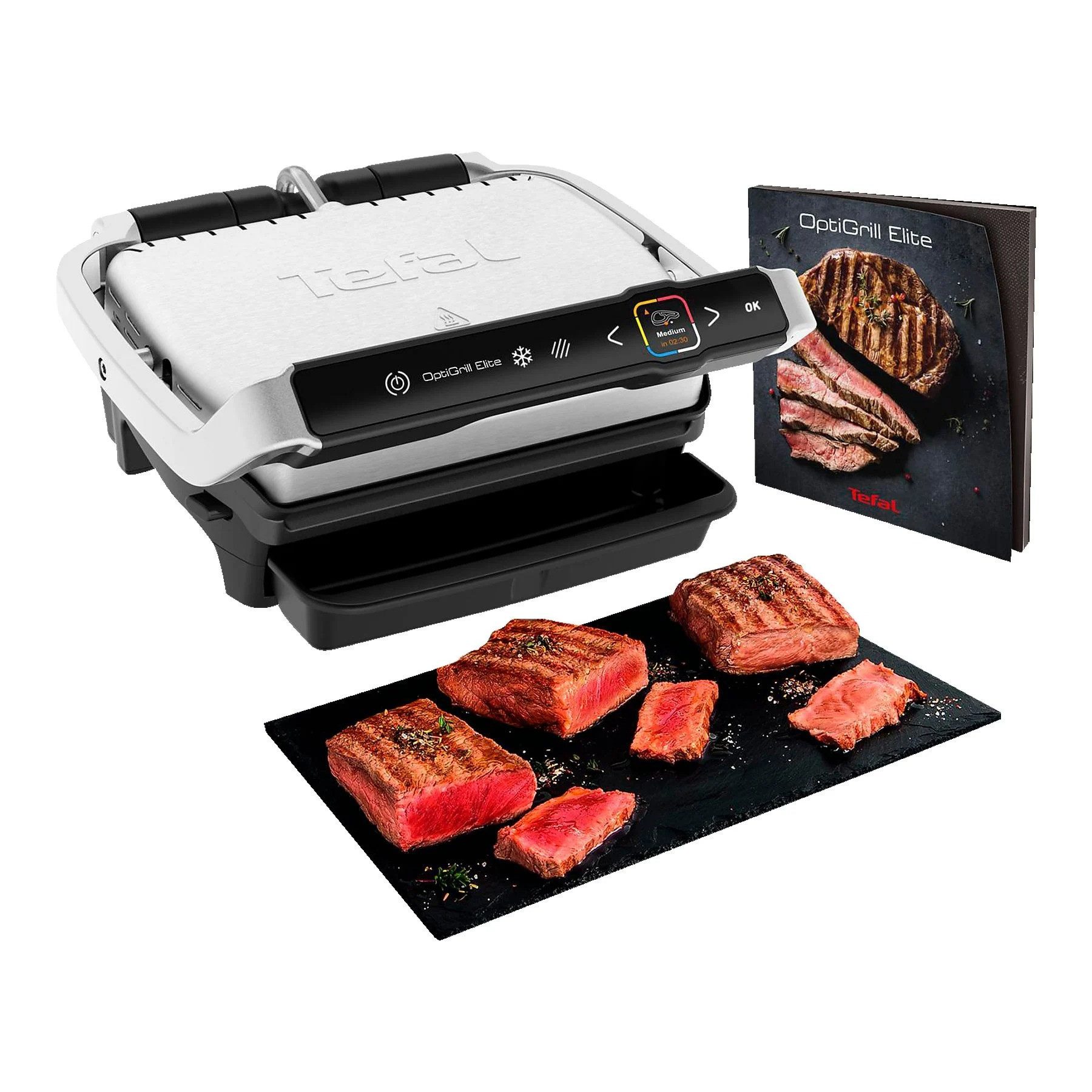 Kontaktgrill OptiGrill GC75 Elite – Elektrischer Indoor Grill