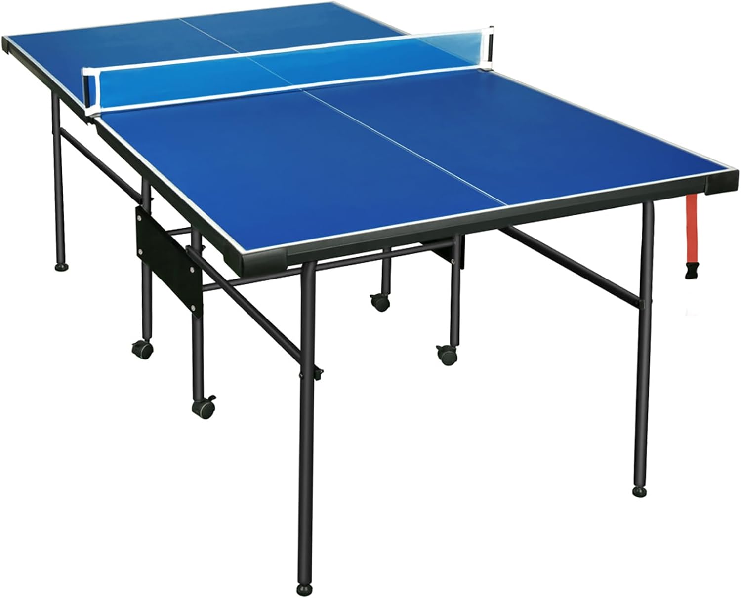 HLC Tavolo da ping pong in MDF, gambe in acciaio, con borsa per il trasporto, 206 x 114,5 x 76 cm