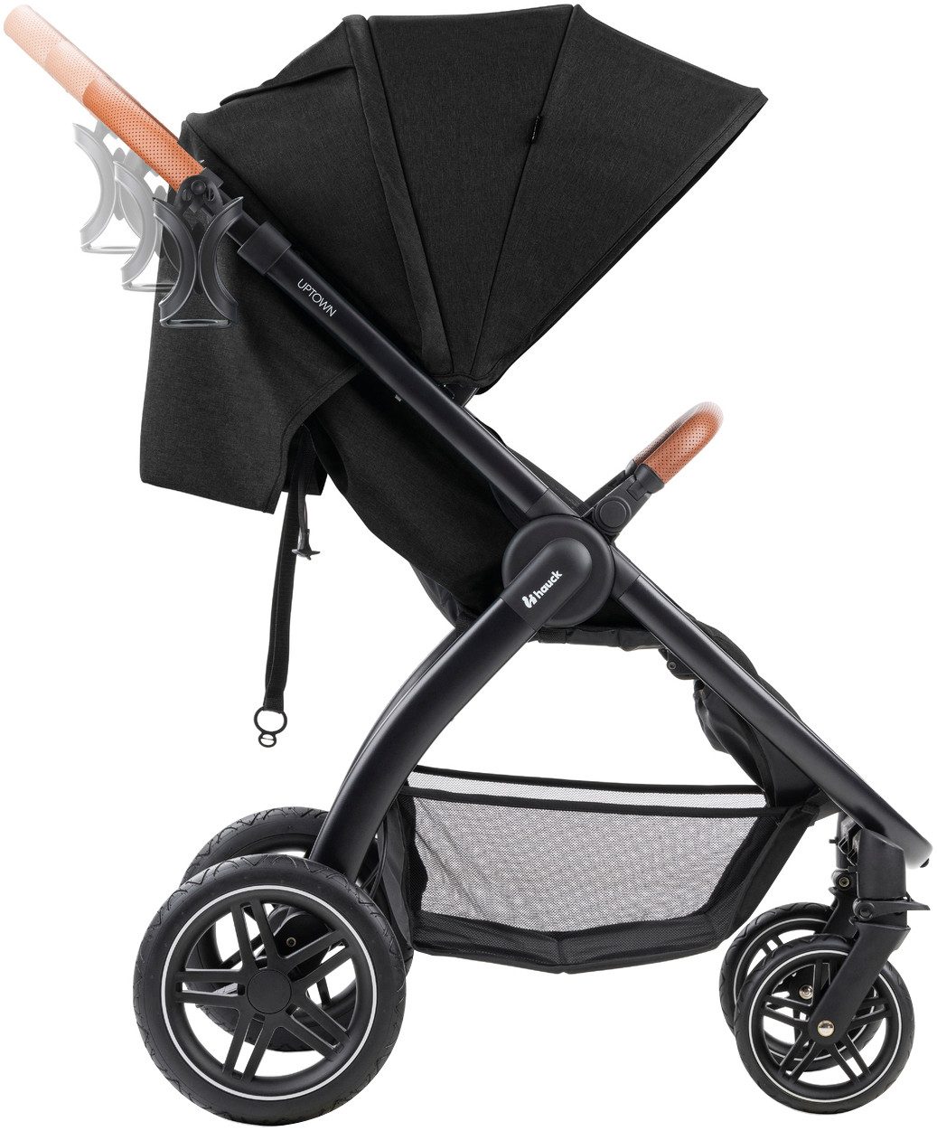 Kinder-Buggy Uptown, Black Melange