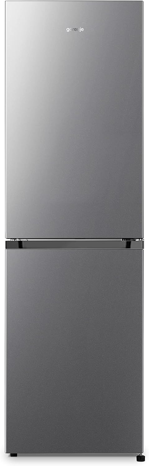 Gorenje NRK418DCS4 Kühl-Gefrier-Kombination, 182cm Höhe, 256 Liter(171L plus 85L), BxHxT: 55 × 182,4 × 55,7 cm, Total NoFrost, CrispZone, Eco-Modus