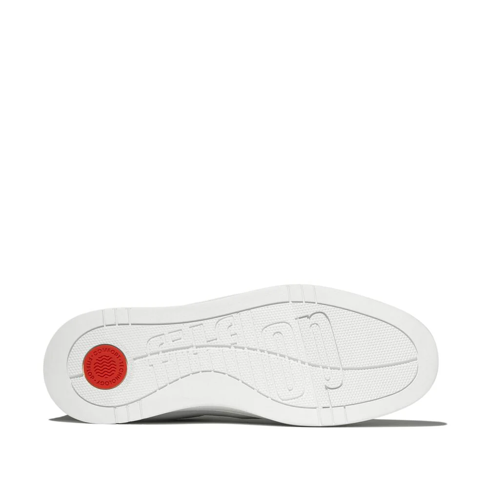 FitFlop RALLY II Herren White Leder Sneaker