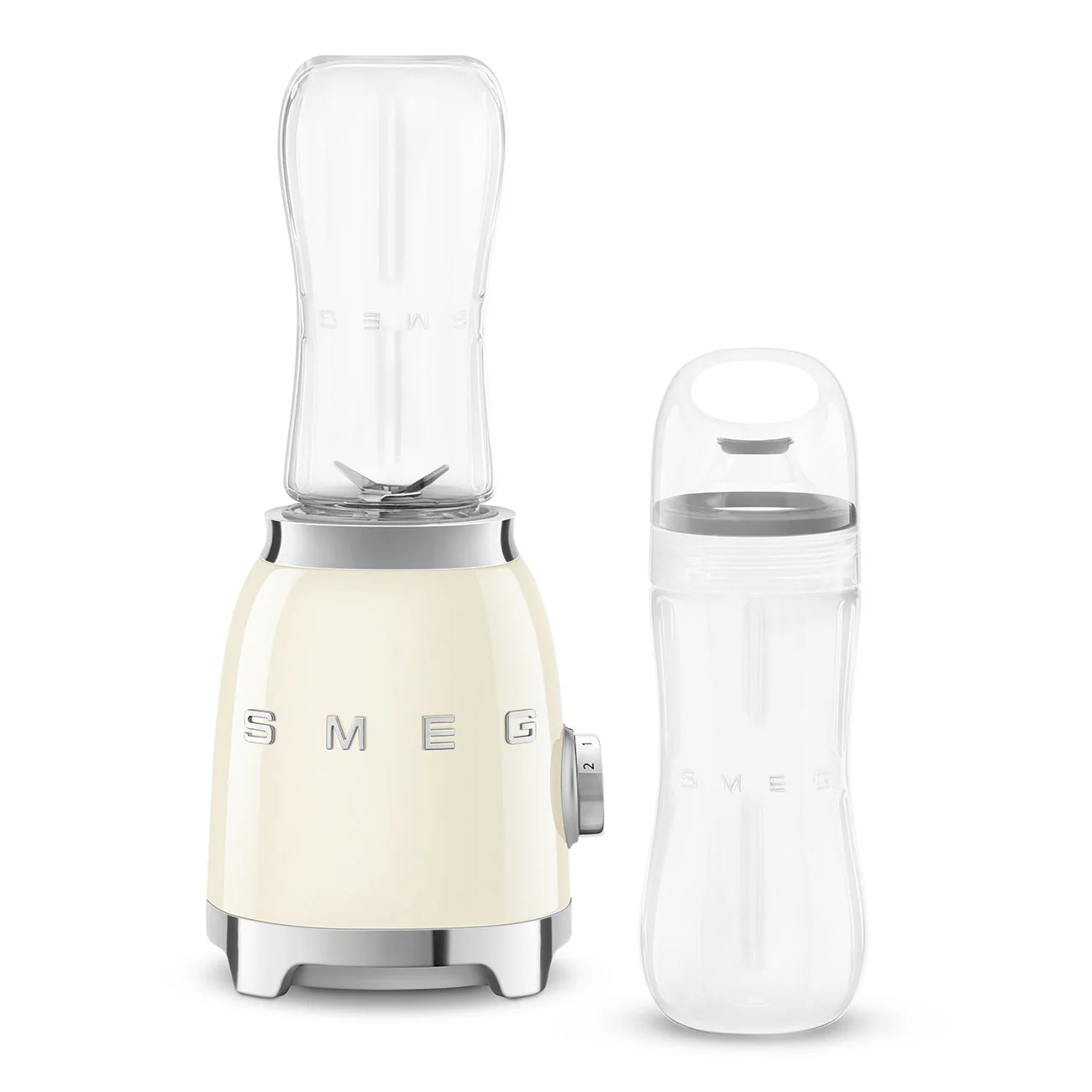 Smeg Frullatore Multifunzione Personal Blender Panna Anni 50 PBF01CREU