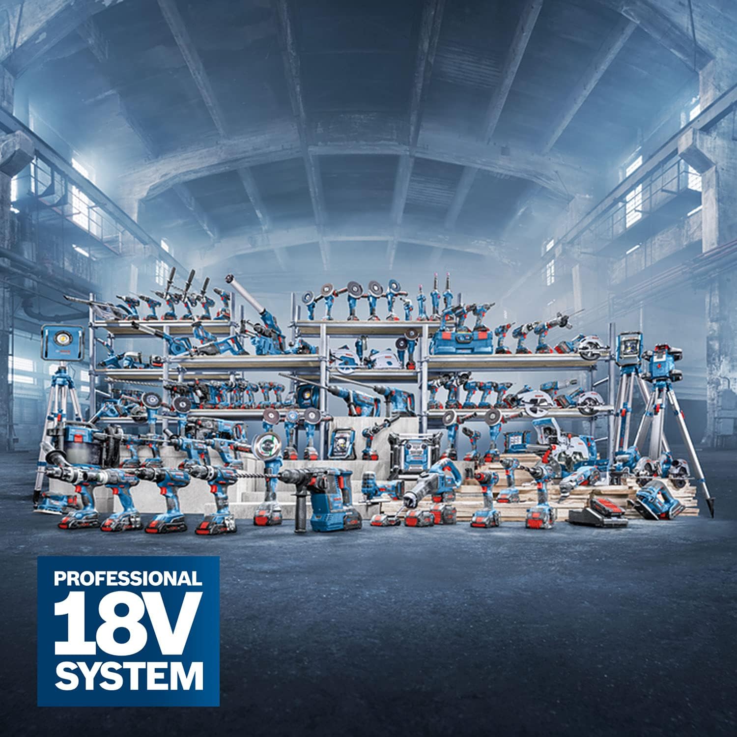 Bosch Professional 18V System Akku Nietpistole GRG 18V-16 C (Zugkraft max. 16.000 N, Hublänge 25mm, ohne Akku/ Ladegerät)