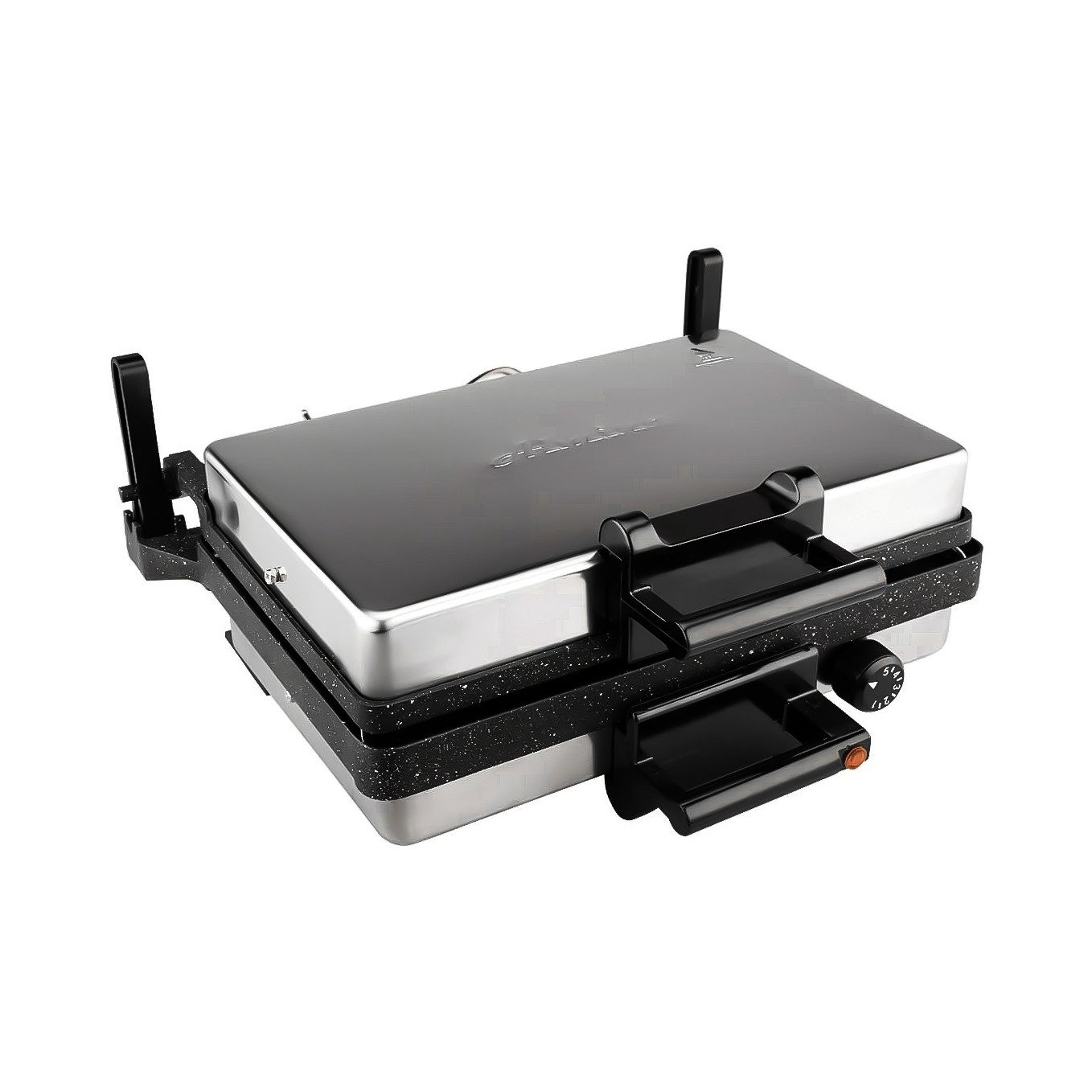 Kontaktgrill Multigrill 2000W Kontaktgrill mit Granitpfanne, Toaster & Kasserolle