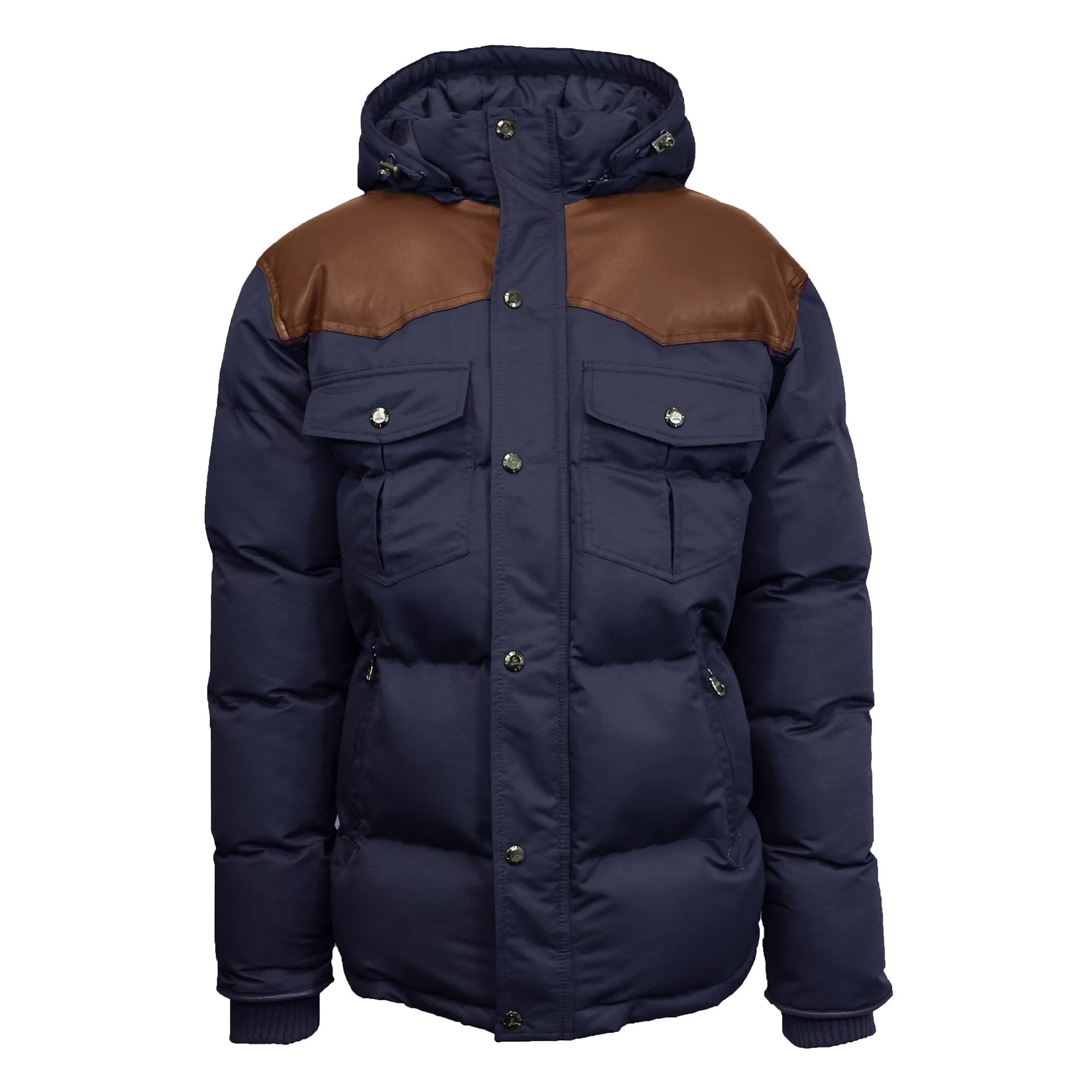 12 Pack Youth Ranger Bubble Jacket with Hood - Navy
