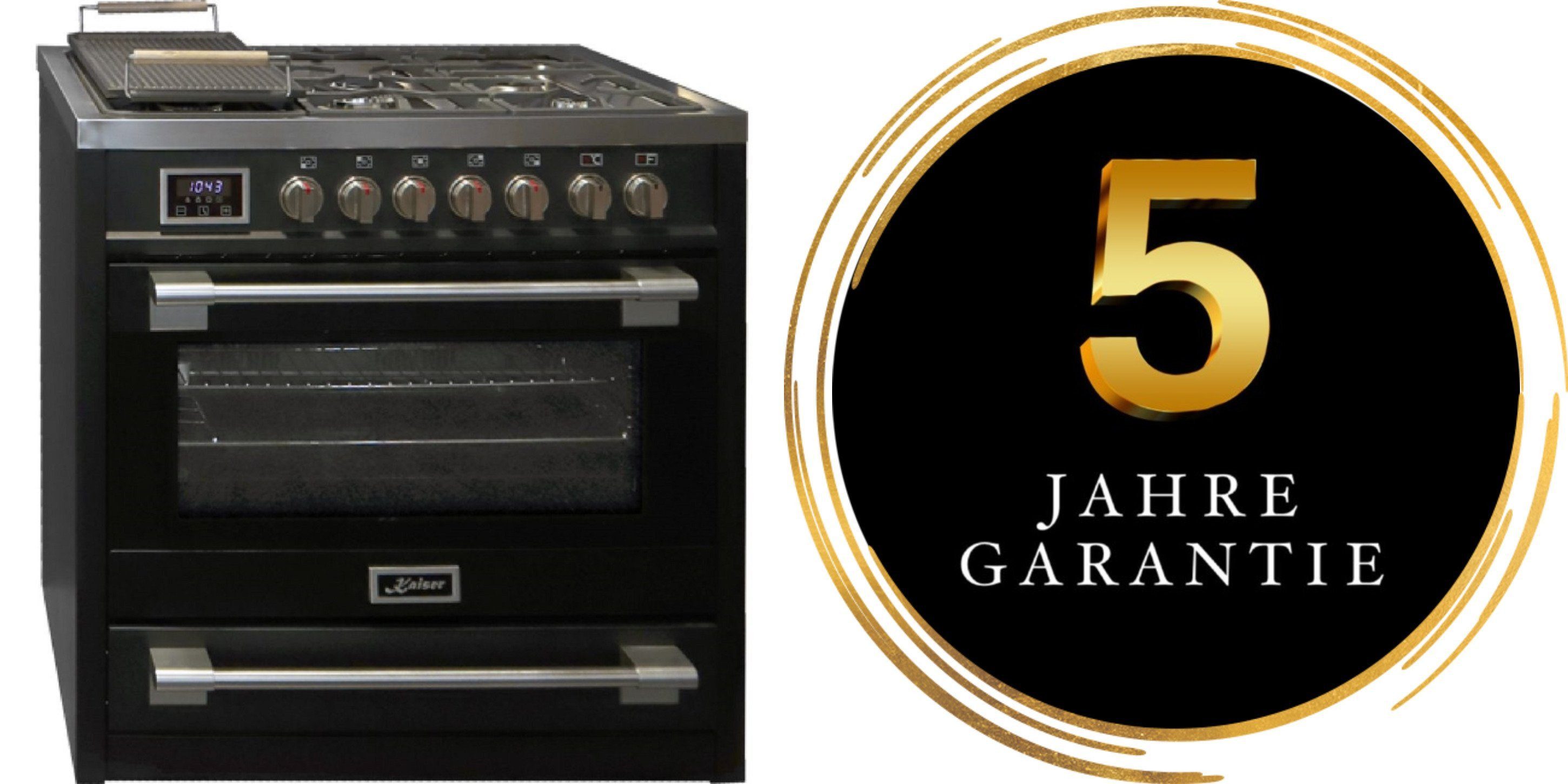 Gas-Standherd HGE 93505 s//5 Jahres Garantie/