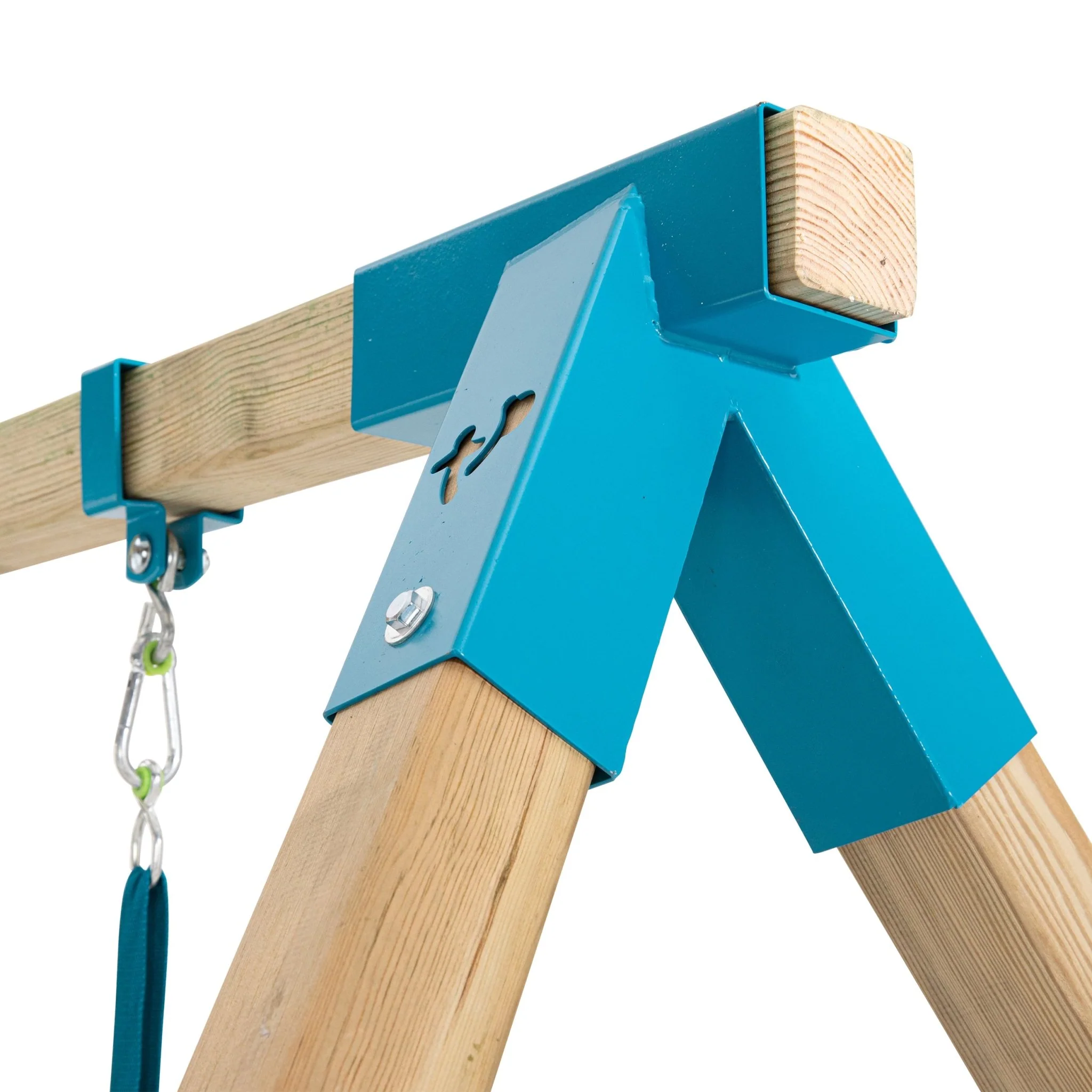 TP Skywood Klimtoren van Hout met Ripple Glijbaan en Dubbele Schommelarm - FSC? Gecertificeerd