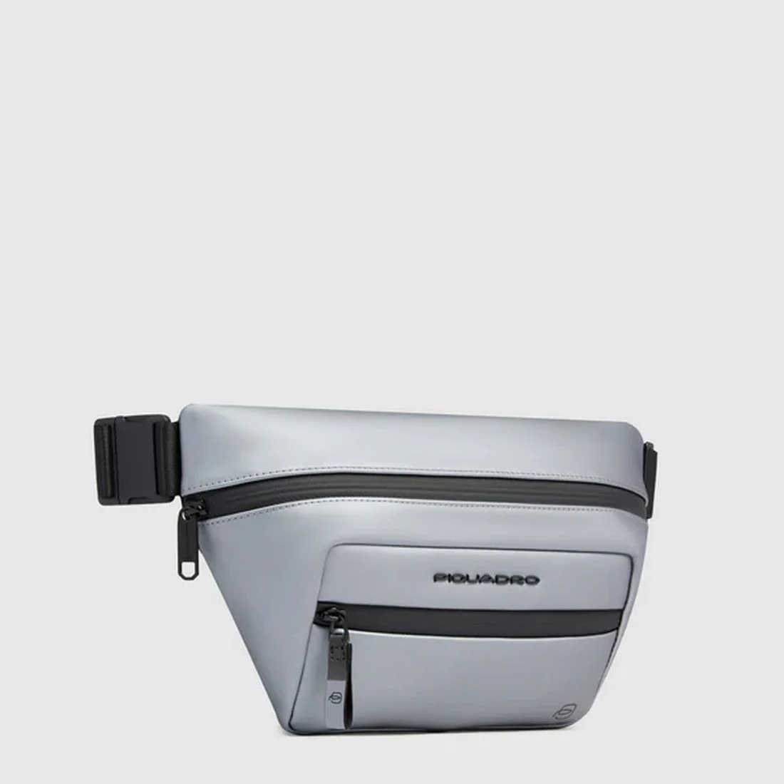 Marsupio Piquadro in tessuto resistente all'acqua silver CA6940C2OW-MGR