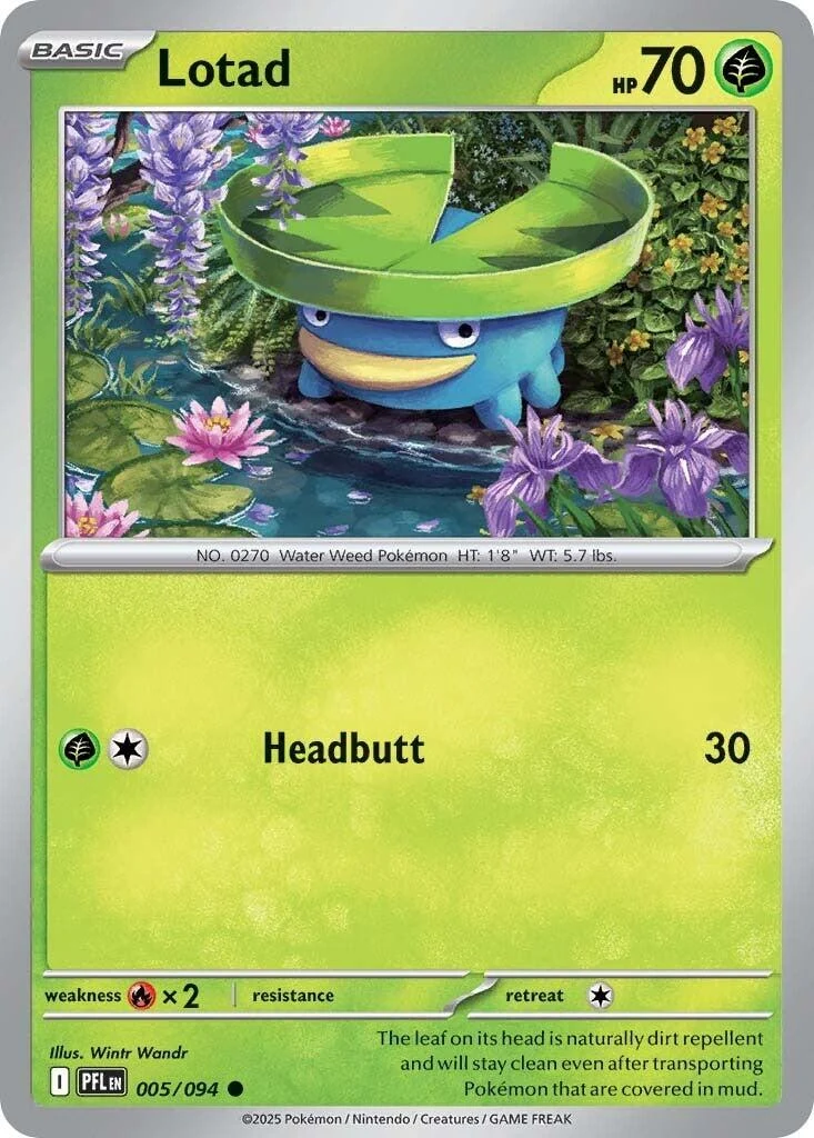 Lotad (005/094) (ME02: Phantasmal Flames)