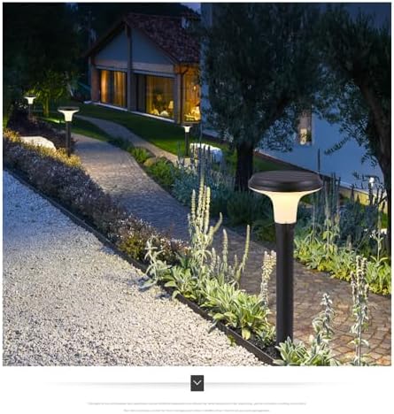 Stilvolle wasserdichte Gartenlampe, 92 cm, Außenleuchte für Villen, Innenhöfe und Wohnbereiche, ideal für Wege und Landschaftsdekoration (1 Stück)