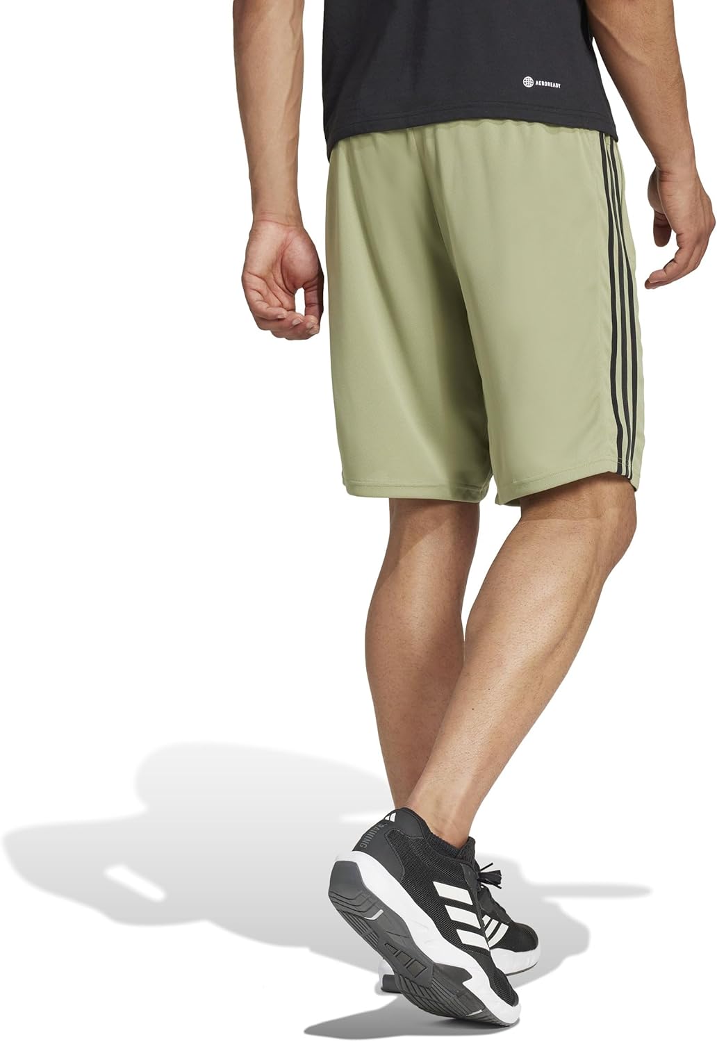 Adidas Herren Train Essentials Piqué 3-Stripes Training Shorts