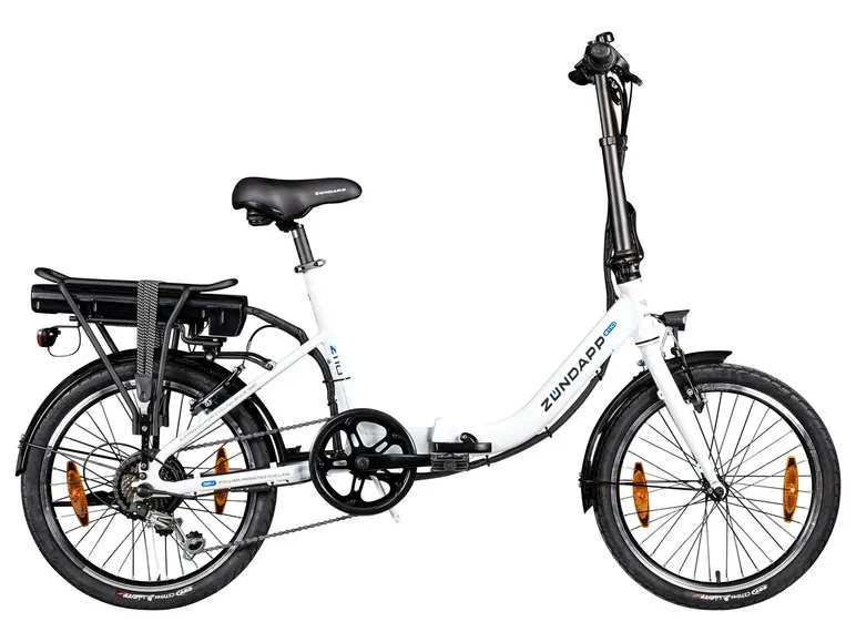 Faltrad E-bike Klapprad Pedelec Z110, 20 Zoll, StVZO, Tiefeinsteiger