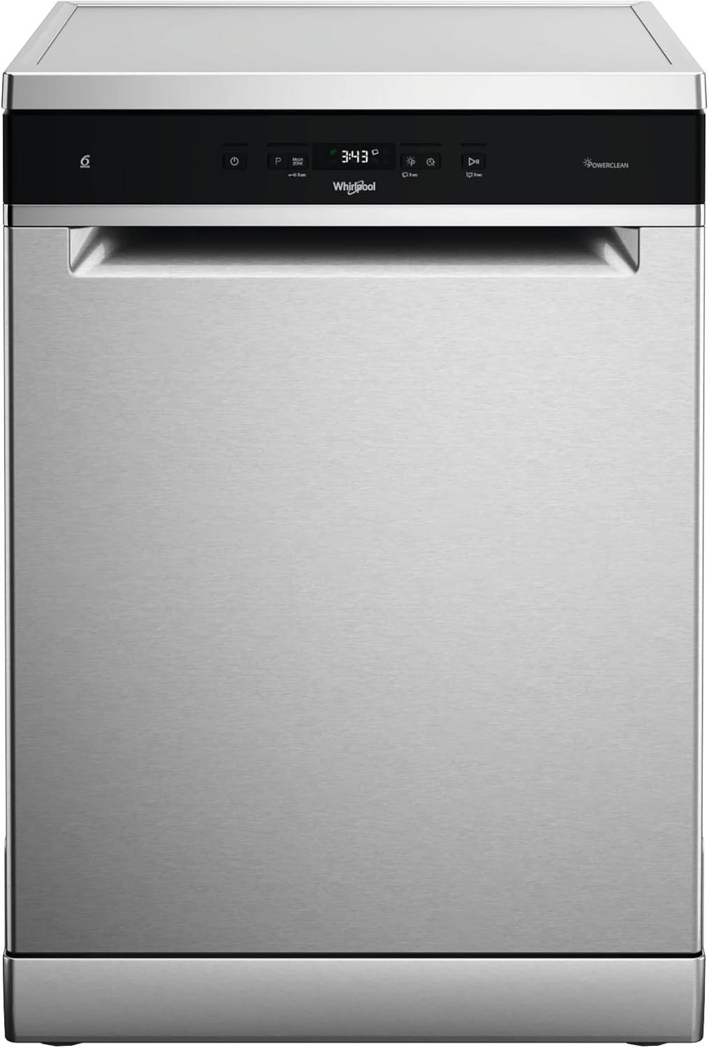 Whirlpool Lavastoviglie, Colore Inox, Grande Capienza - WFO 3T141 X
