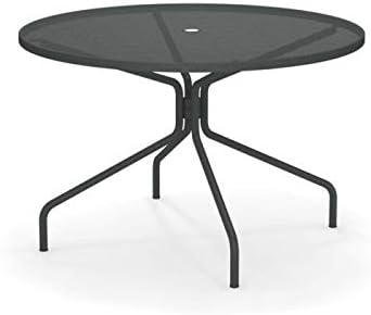 EMU Round Cambi Table 120 cm Art. 805 Colour Antique Iron