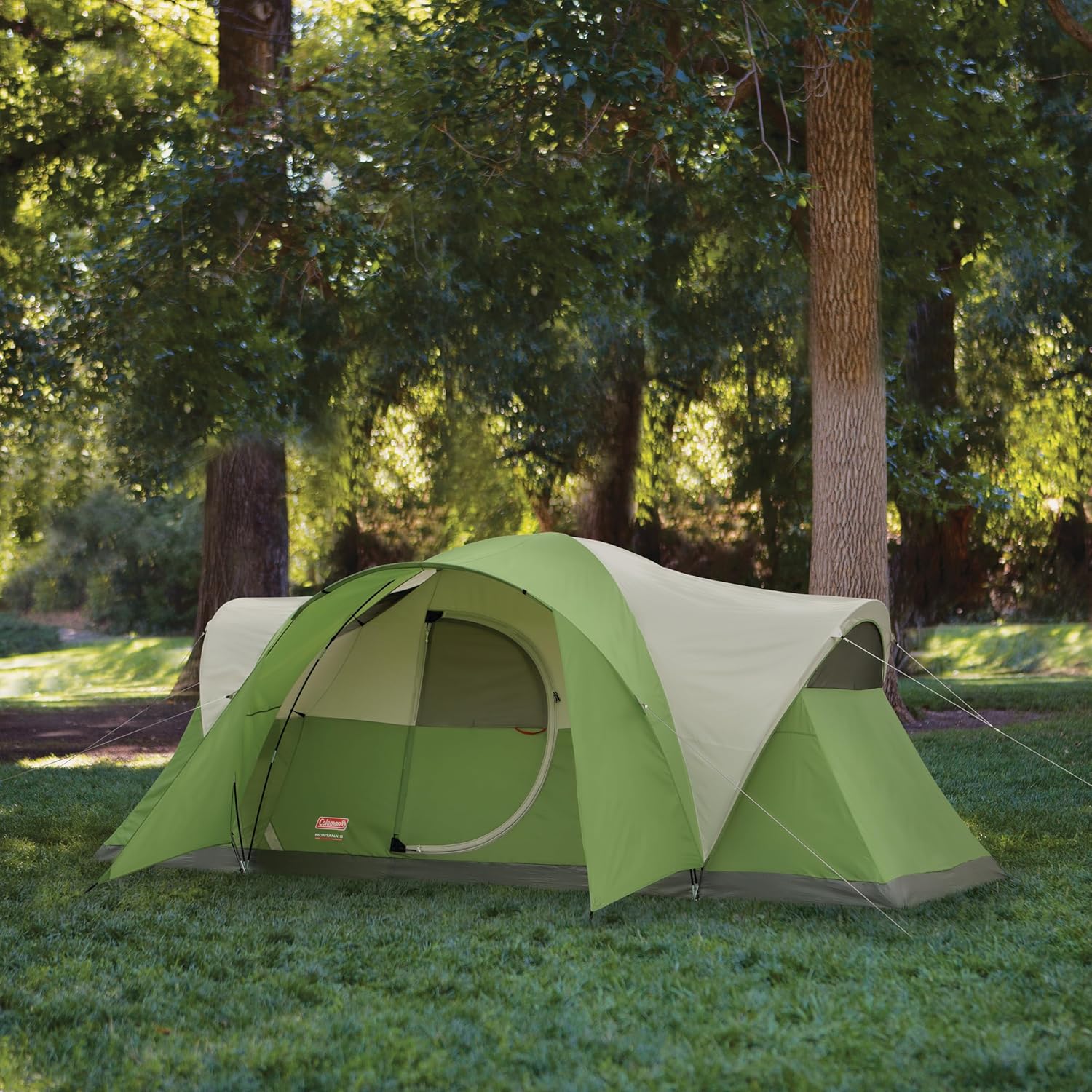 Montana 8 Person Camping Tent with Rainfly Weatherproof and Easy Setup