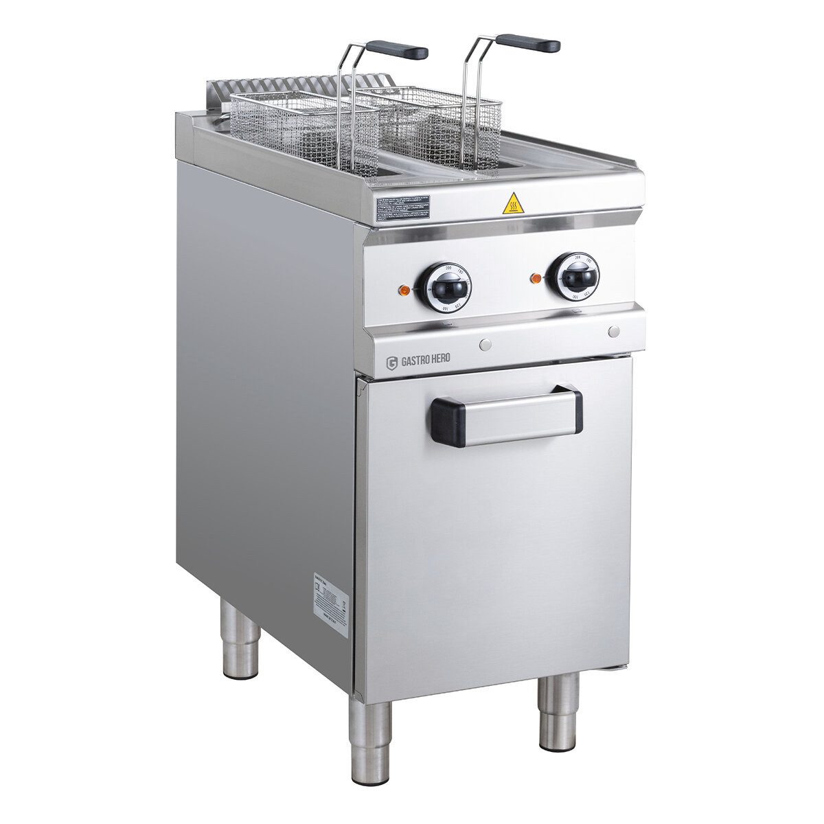 Fritteuse Elektrofritteuse 7+7 Liter, Fritteuse, Frittieren, Gastronomie