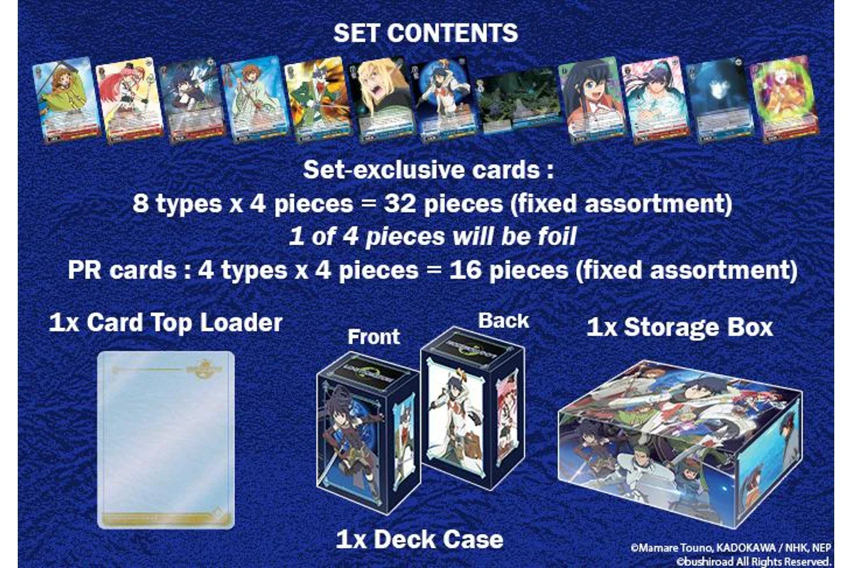 [Weiss Schwarz]  Log Horizon - Power Up Set