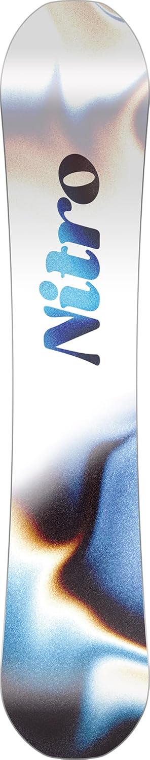 Nitro Snowboards Damen LECTRA Leaf CAM-Out Camber Board ´25 All Mountain Girls Board für Einsteiger Directional Twin
