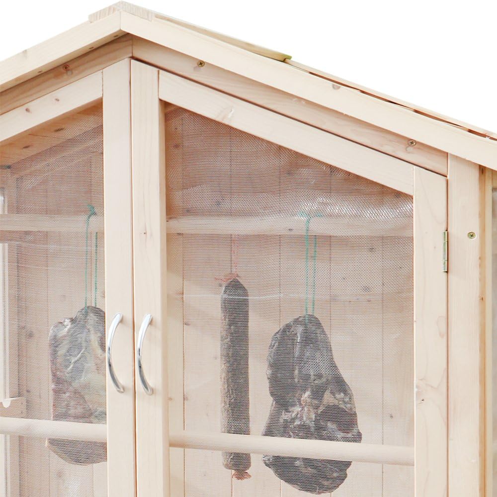 HABAU 2842 Trocknungs Freezer Wood, Nature, B x T x H 86 x 50 x 165 cm