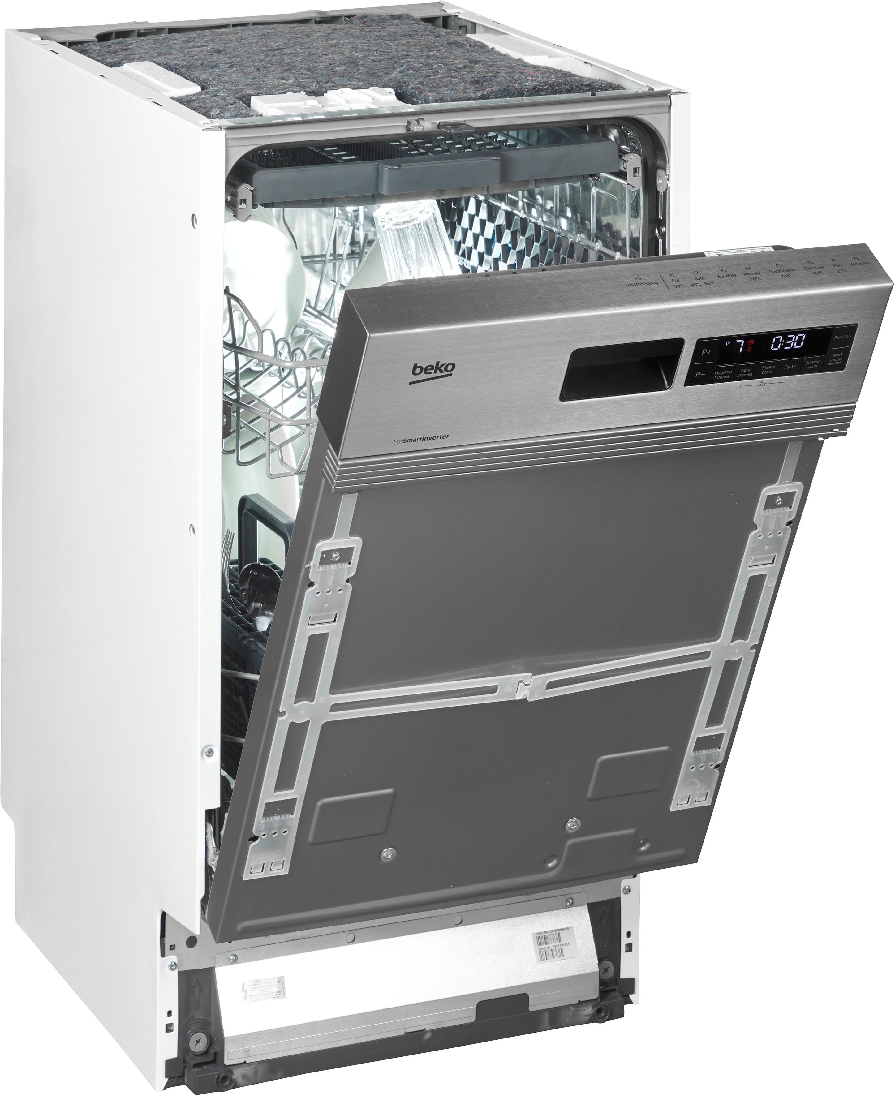 teilintegrierbarer Geschirrspüler BDSS28040XQ 7686101635