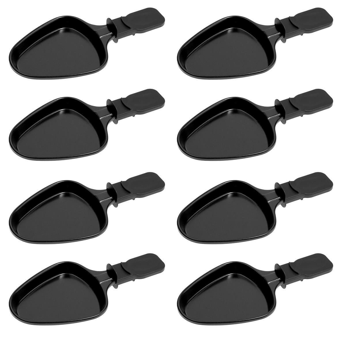 Raclettepfännchen 8x 27041 Raclette Pfännchen Oval für Klarstein Princess Tristar Tefal