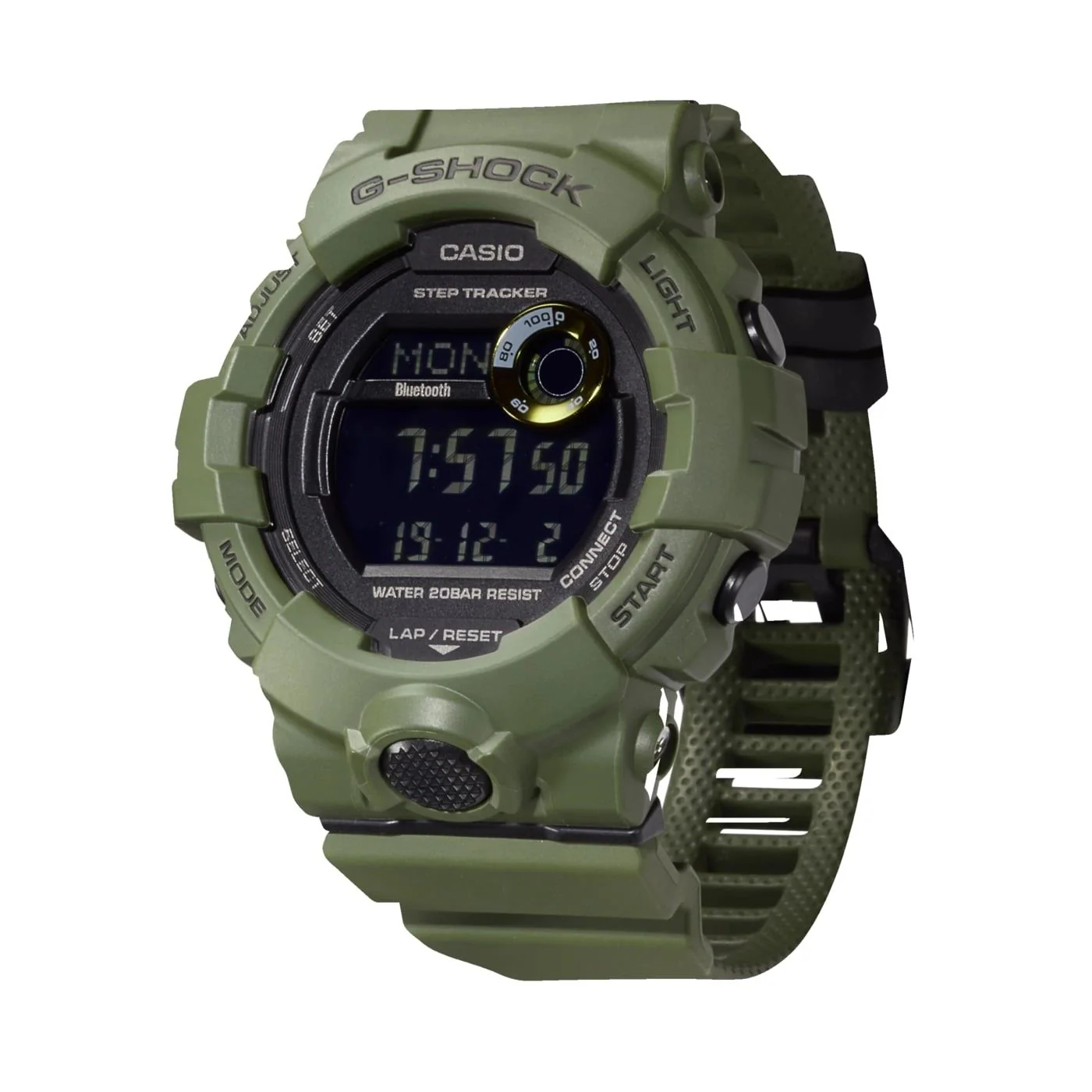 Orologio G-Shock GBD-800UC-3ER verde militare contapassi