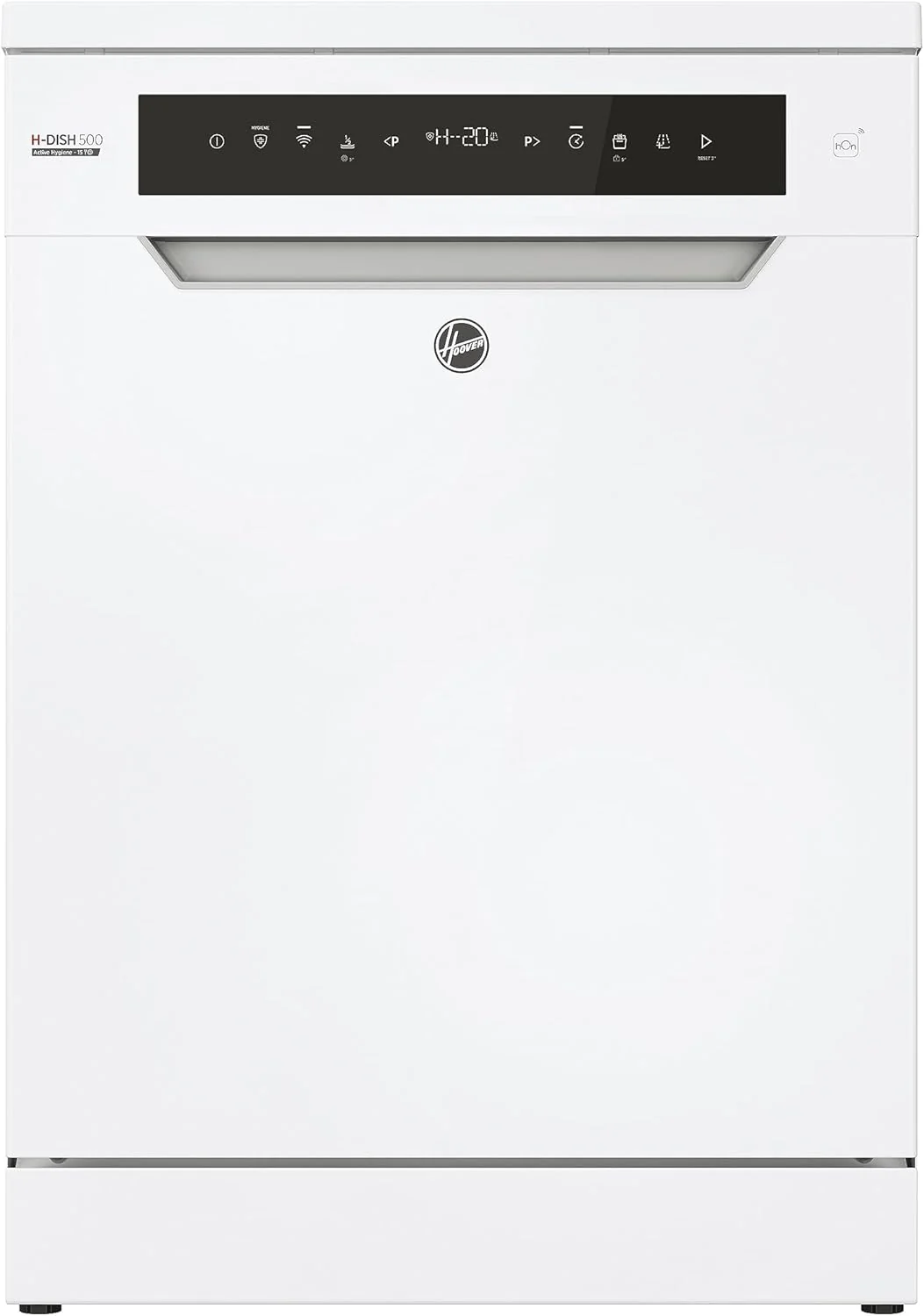 Hoover HF 4C6F0PW vaatwasser; 14 couverts; Vrijstaand, 60 cm breed; Energie-effici?ntieklasse C; Slimme bediening met wifi + bluetooth-technologie