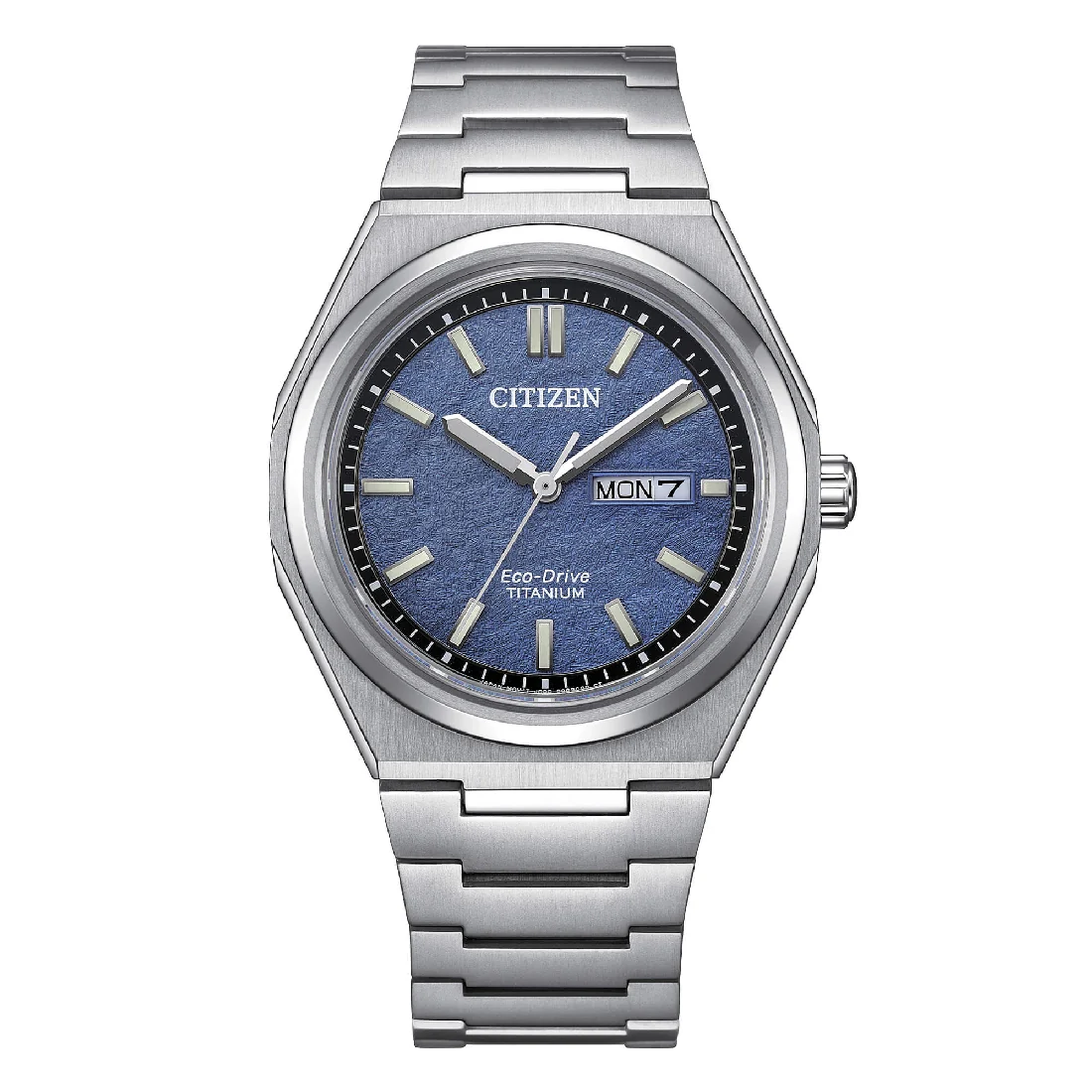 Orologio Citizen AW0130-85L Supertitanium blu Ecodrive