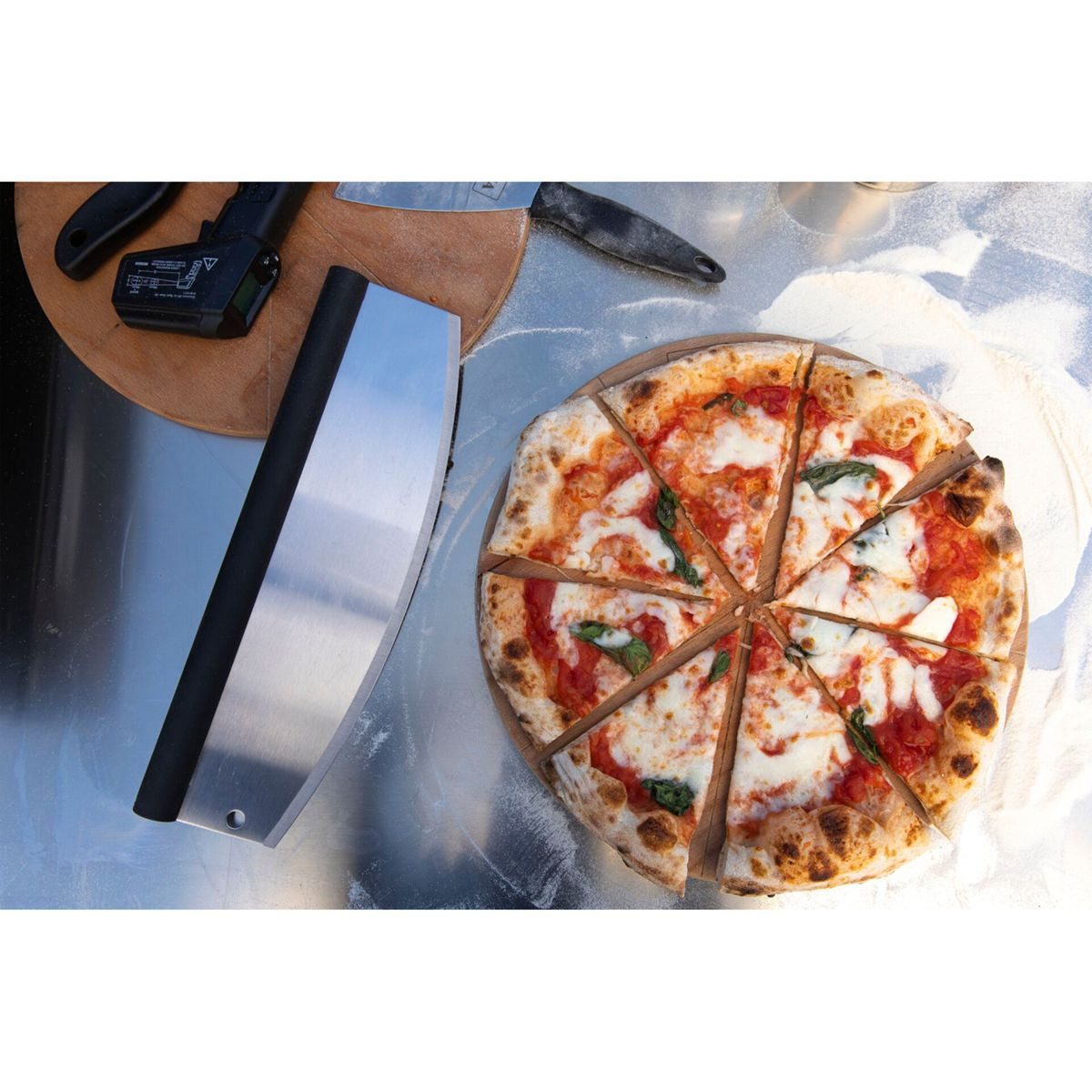 Gasgrill Pizzaschneider Rocker