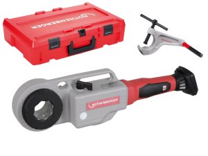 Rothenberger filiera a batteria Supertronic 2000E AMPShare in valigetta