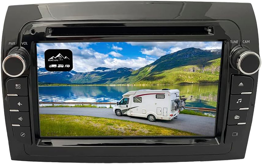 FIAT Ducato Camper Navigation Radio - WiFi - Carplay/Android Auto - Wohnmobil Plätze/APPS - Europa