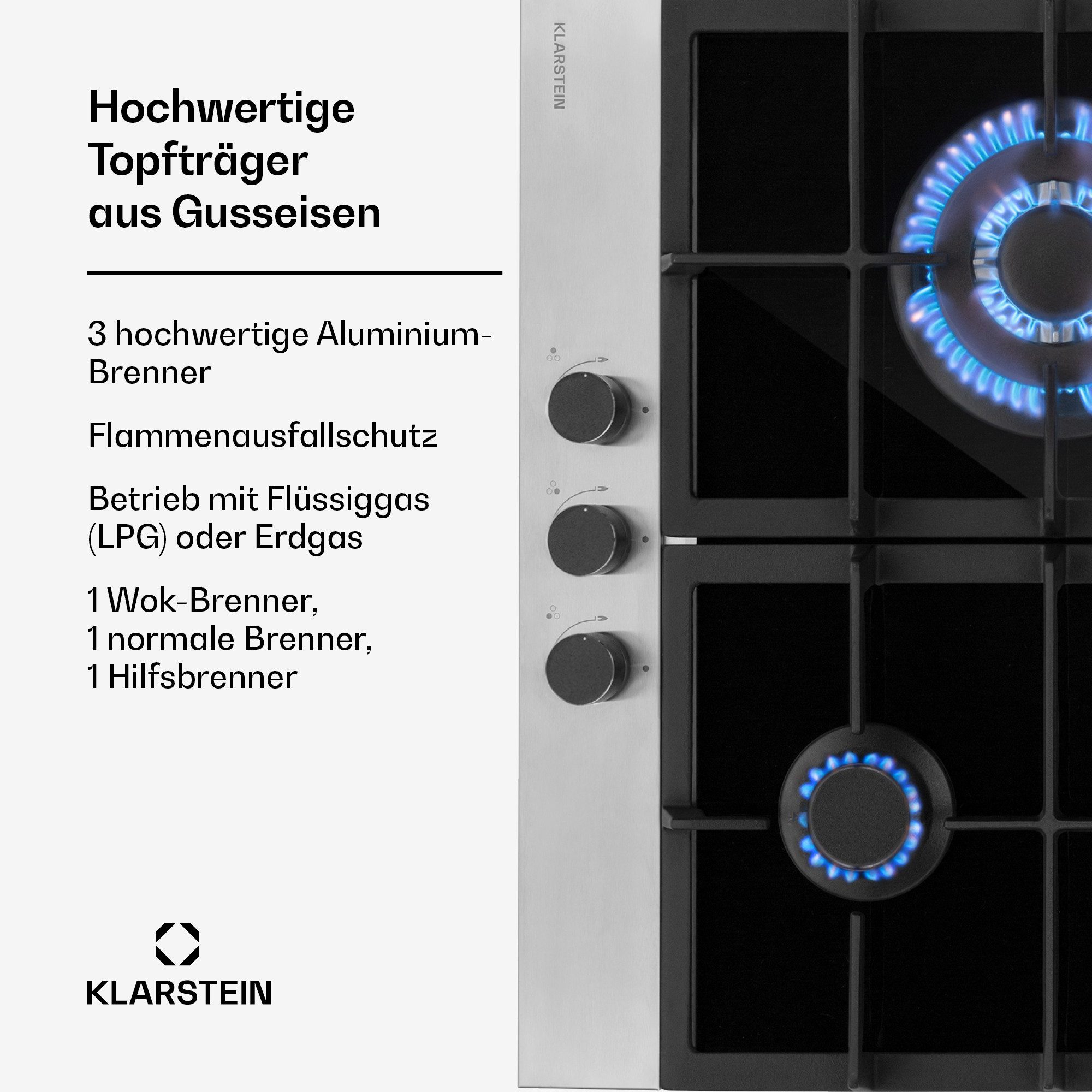 Gas-Kochfeld Alchemist