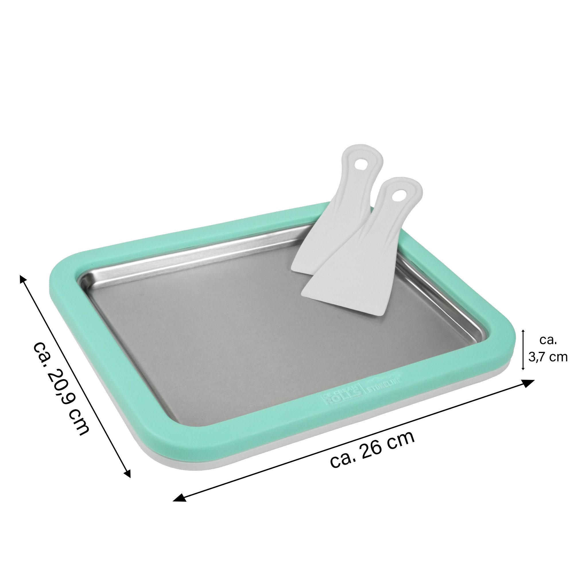 Eismaschine by Mr. Ice Cream Rolls Maker Eisplatte für Hausgemachte Eiscreme