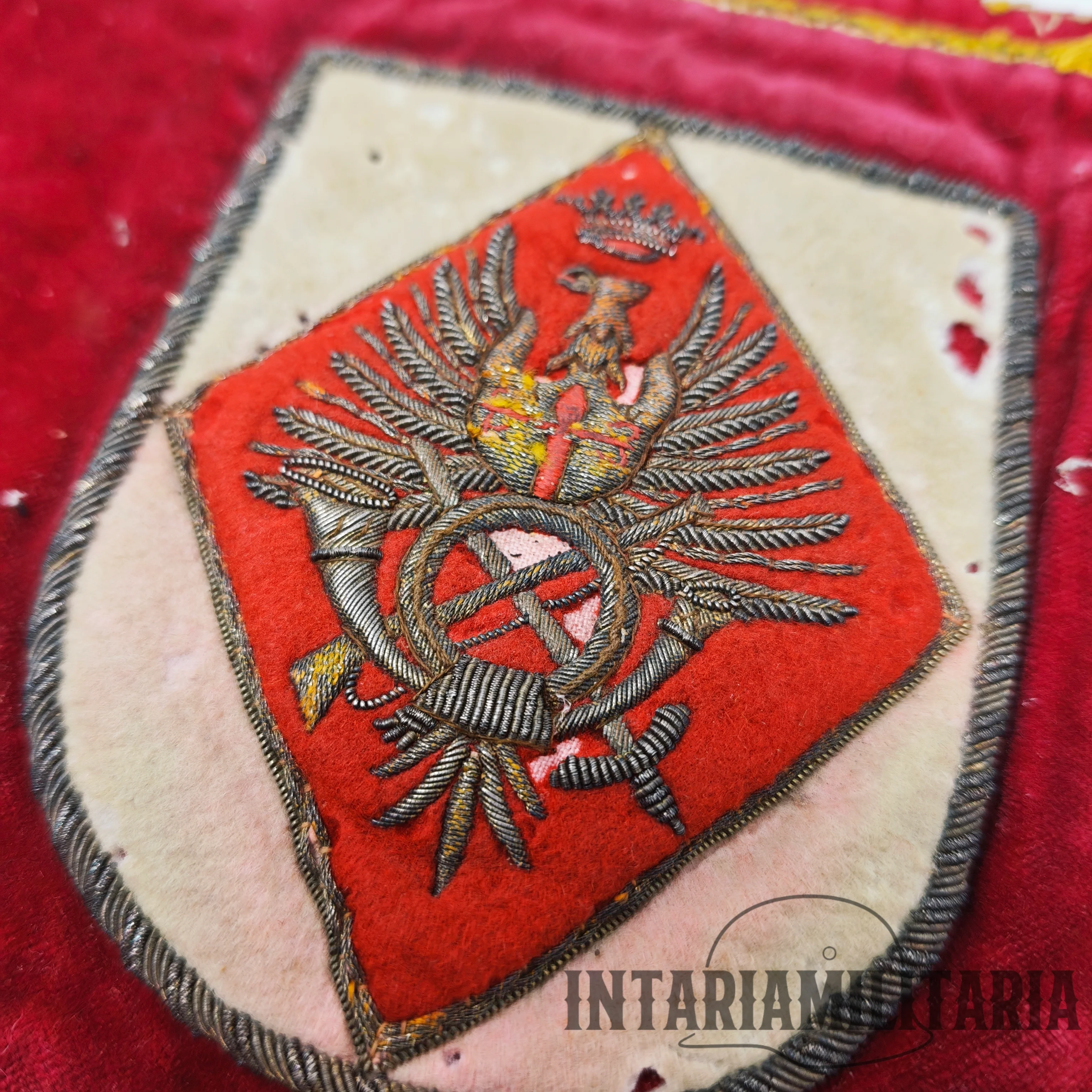 Bander��n Ejercito Espa?ol Infanter��a. Espa?a ��poca Franco