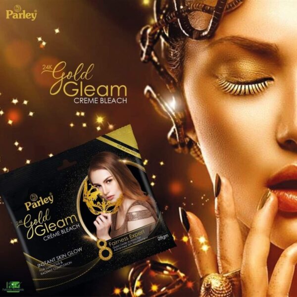 Parley 24k Gold Cream Bleach a?�� Brighten & Bleach (Sachet) e???