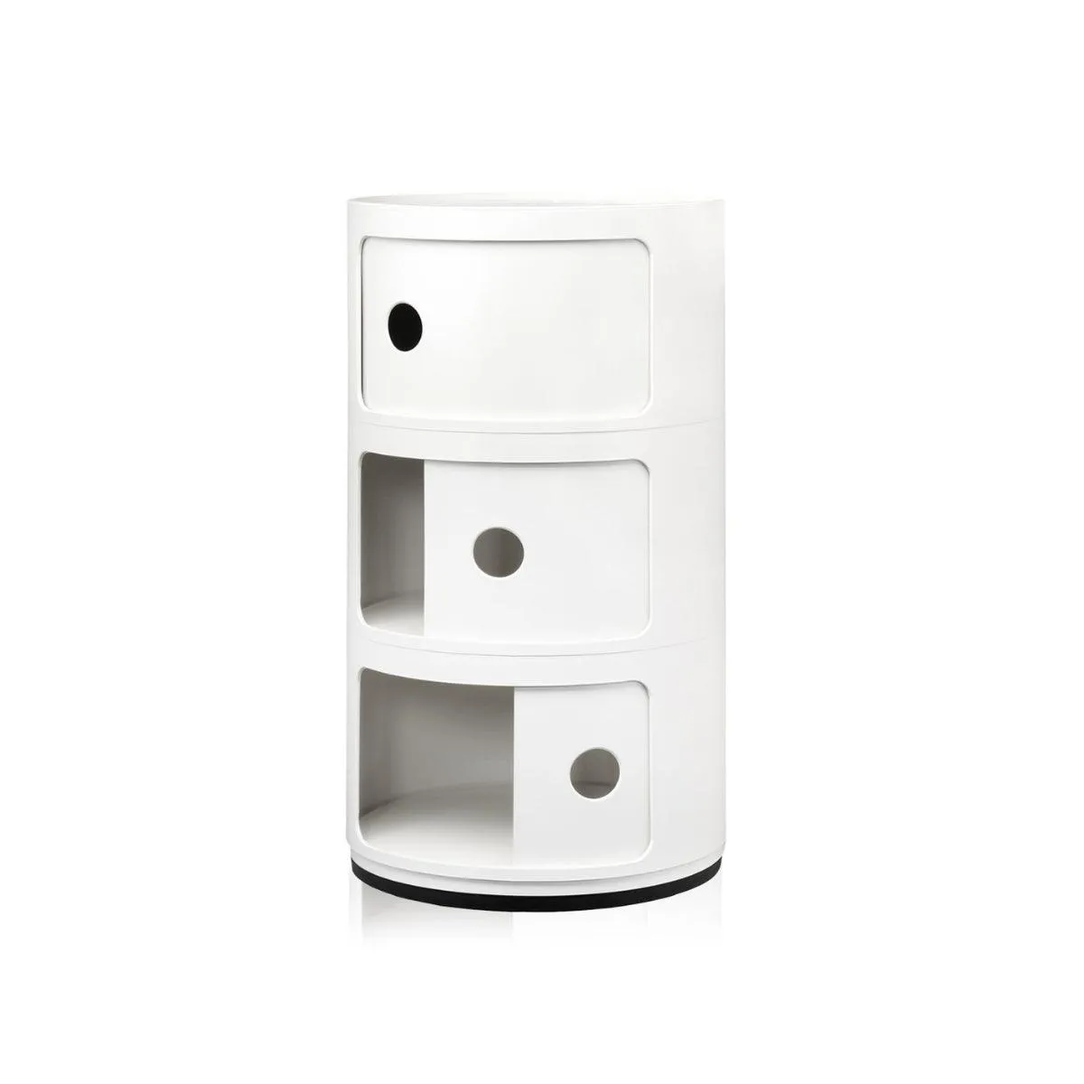 Kartell Componibili Classic Mobiletto a 3 Ripiani – Design Iconico e Funzionale